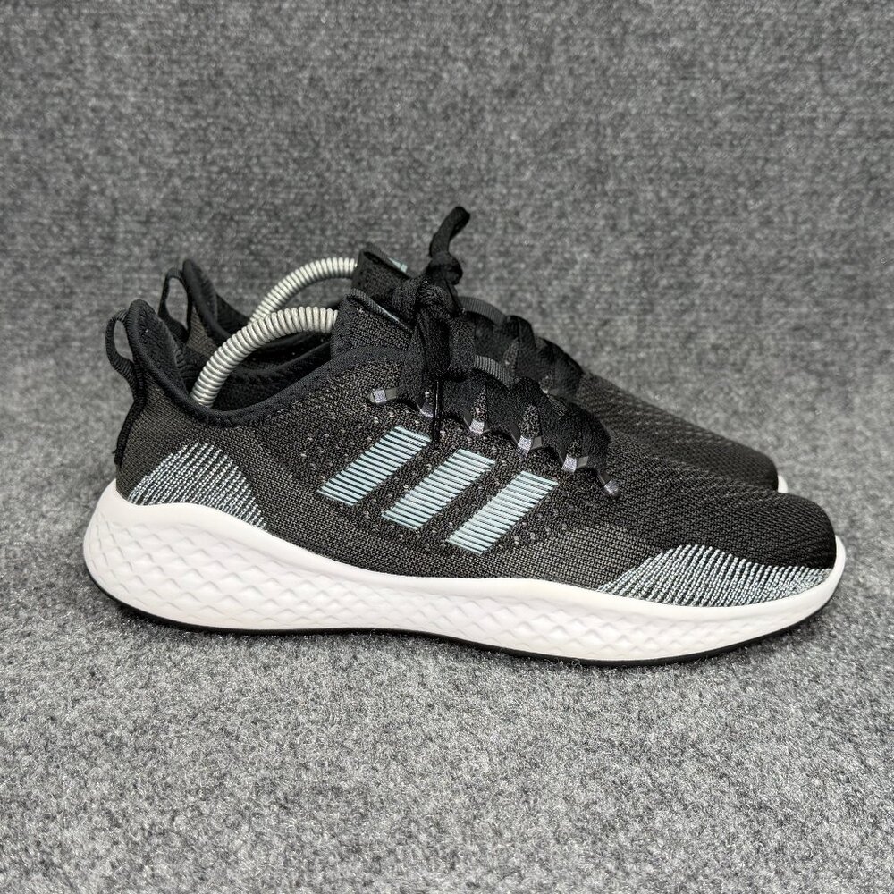 Adidas Fluidflow 2.0 Running‎ Shoes Women's Size 9 Black Athletic Run Training
